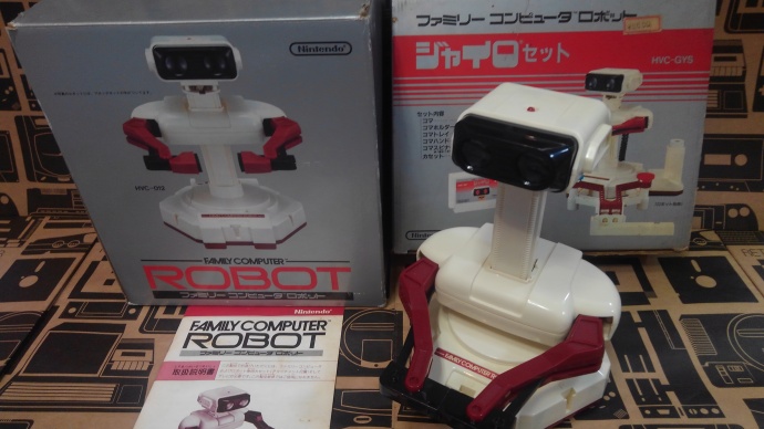 任天堂　ファミリーコンピュータ　ロボット　ジャイロ　ブロックセット